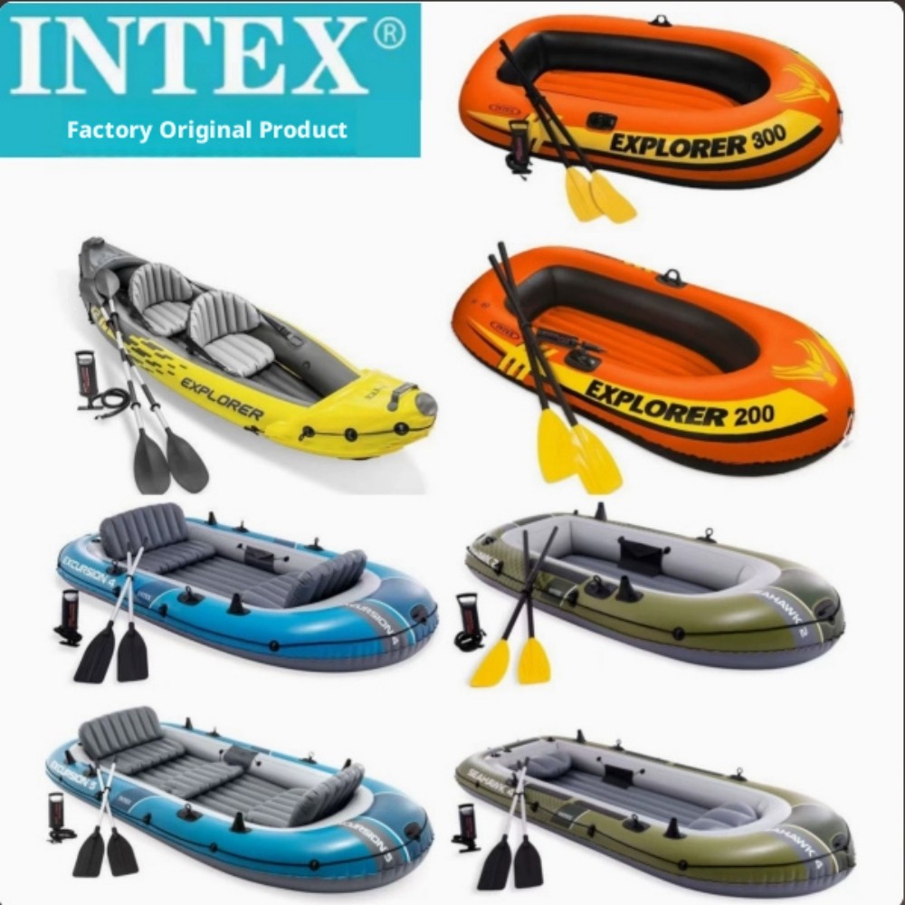 قارب كاياك سميك لشخصين أو أربع - مراجعة Fishing Kayak Inflatable وسعره