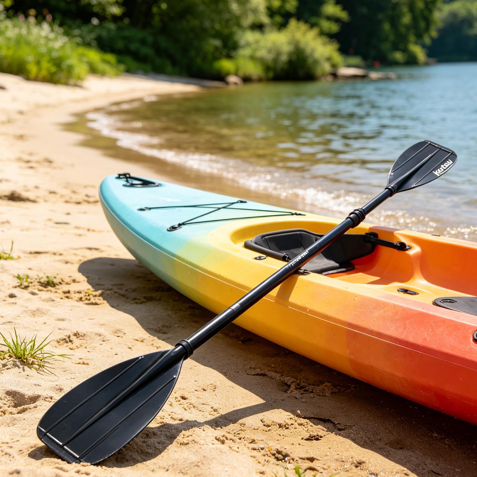 مجداف كاياك من ألياف الكربون م - مراجعة Fishing Kayak Paddle وسعره