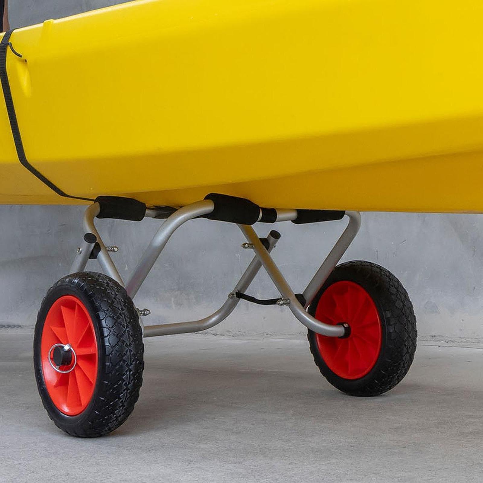 عربة كاياك عجلة صلبة قابلة للط - مراجعة Fishing Kayak Cart وسعره