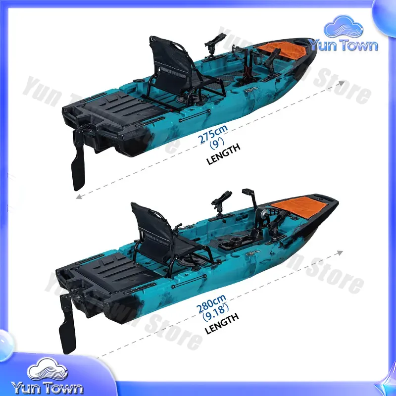 كاياك مودولار بطول 9.5 قدم مع  - مراجعة Fishing Kayak Sit In وسعره